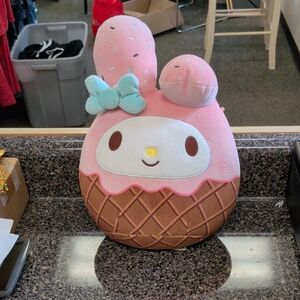 Sanrio My Melody Brown Waffle Plush